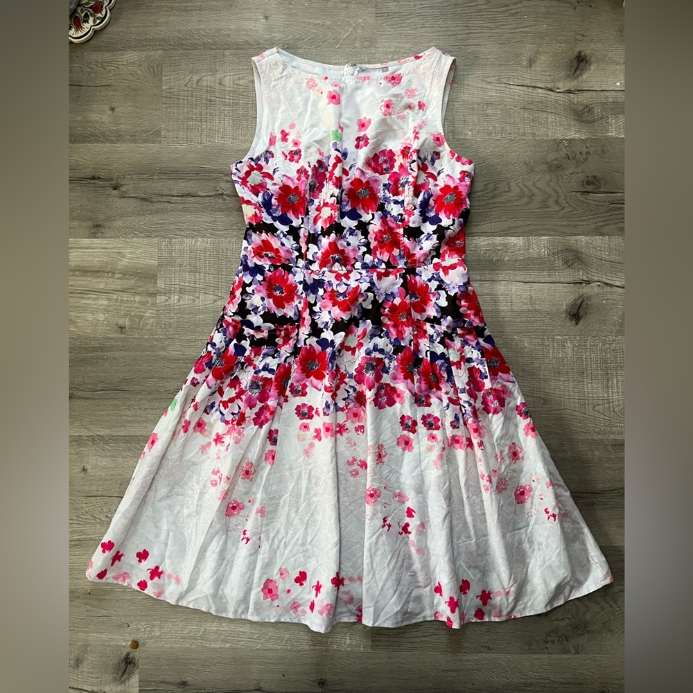 Eshakti floral gradient dress, 14
